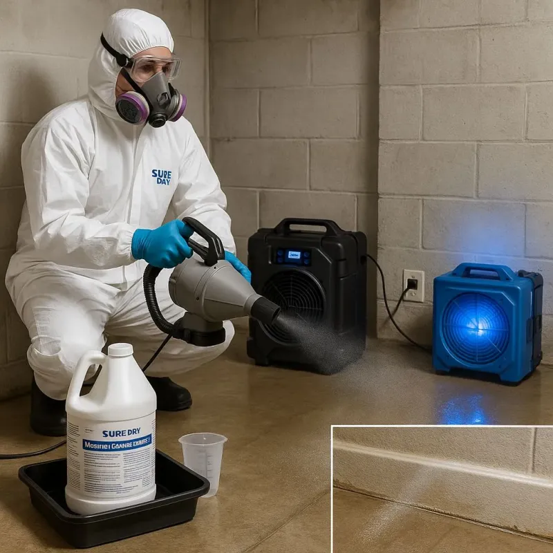 Sanitization and Odor Removal process in Hodgkins, IL