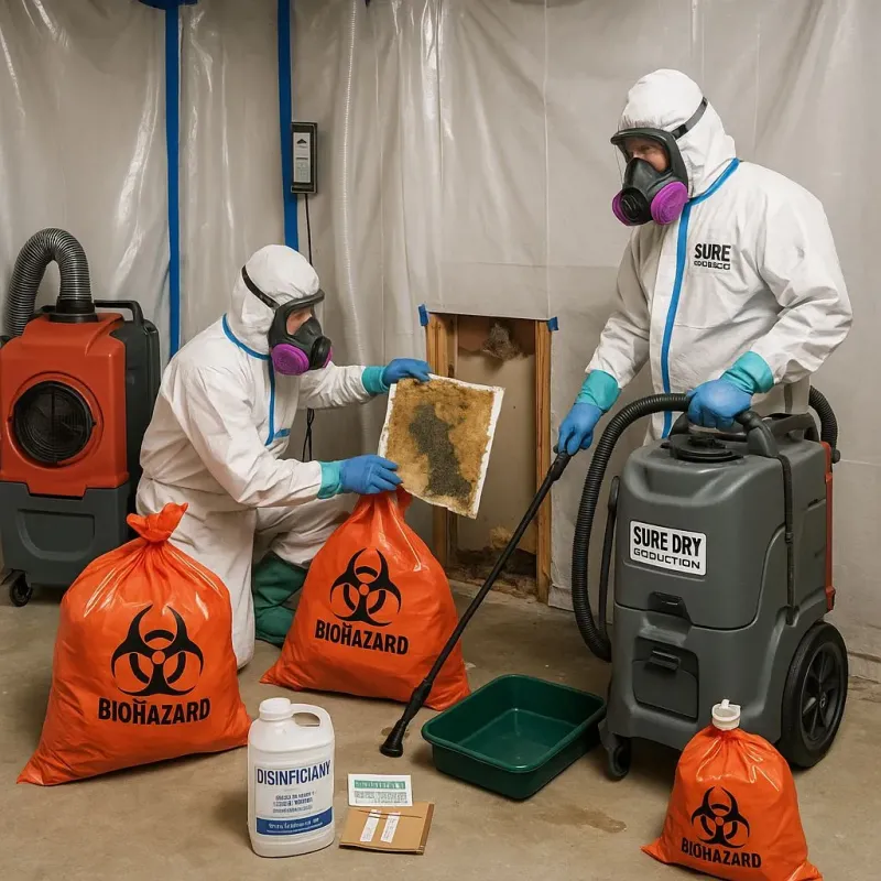 Contaminated Water Handling Protocols process in Hodgkins, IL